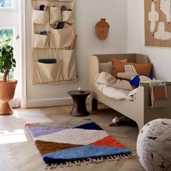 Ferm Living Harlequin Knyttet Tppe - 120x80 cm