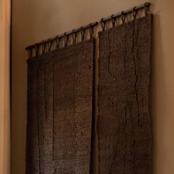 Ferm Living Harvest V�gt�ppe 50x100 cm Dark Chocolate