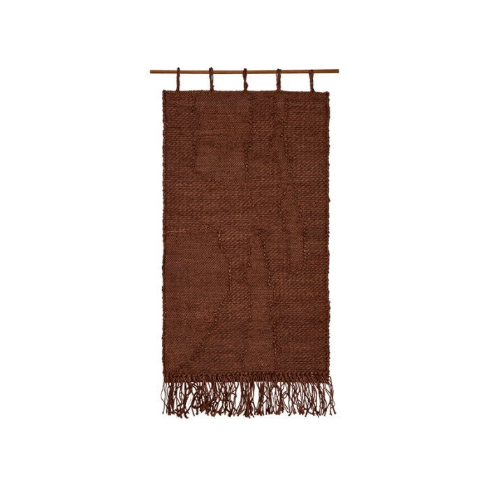 Ferm Living Harvest V�gt�ppe 50x100 cm Dark Chocolate