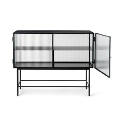 Ferm Living Haze Sideboard Sknk Reeded Glass Sort