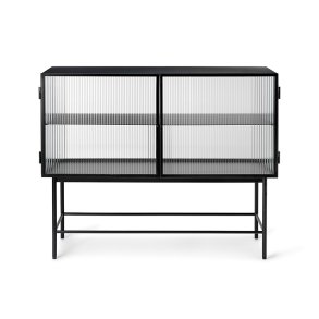 Ferm Living Haze Sideboard Sknk Reeded Glass Sort