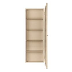 Ferm Living Haze Vgskab Reeded Glass 35x100 cm Cashmere