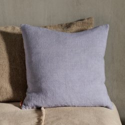 Ferm Living Heavy Linen Pude - 50x50 cm - Lilla