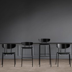 Ferm Living Herman Barstol - Sort - Hj