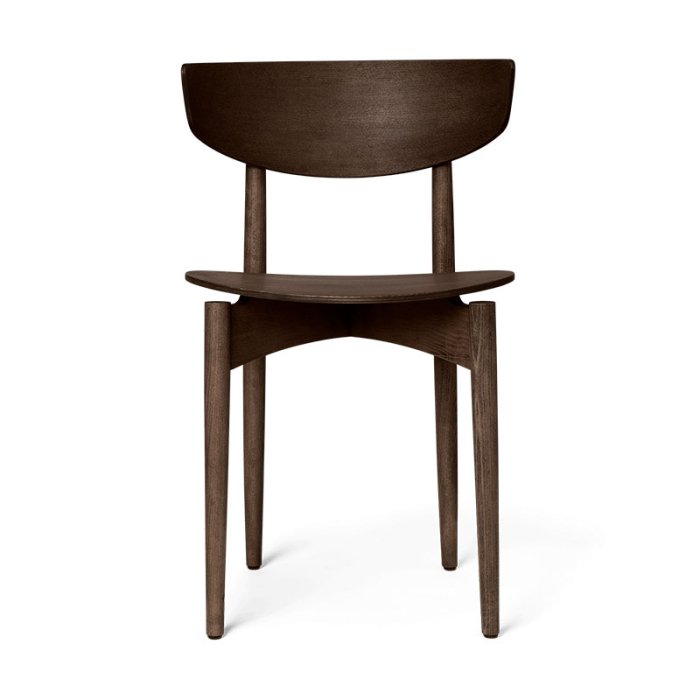 Ferm Living Herman Stol - Tr Ben - Mrkbejdset Bg