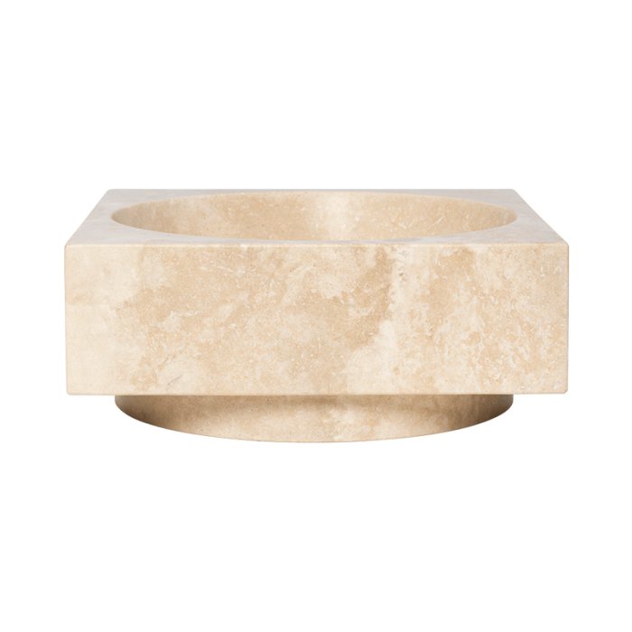 Ferm Living Hew Centrepiece Hj Travertin