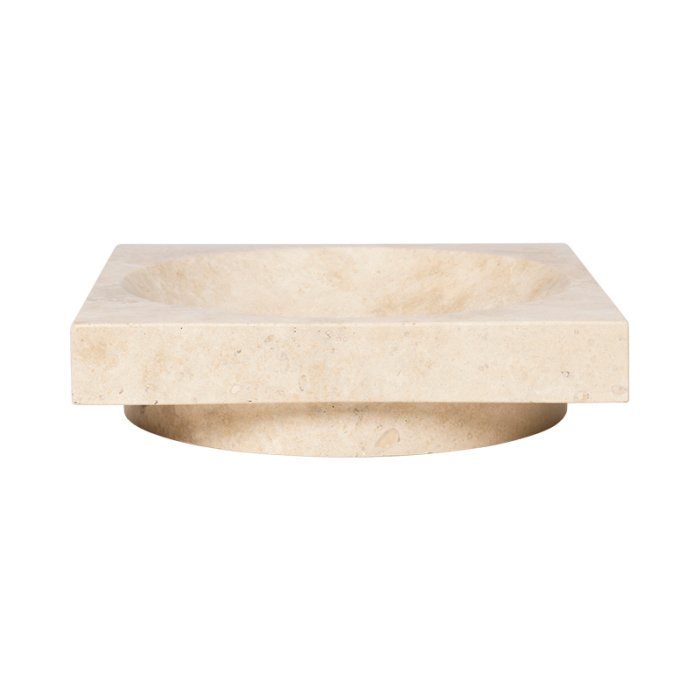 Ferm Living Hew Centrepiece Lav Travertin