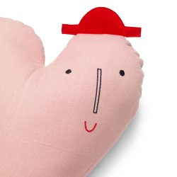 Ferm Living Heart Pude - Dusty Rose