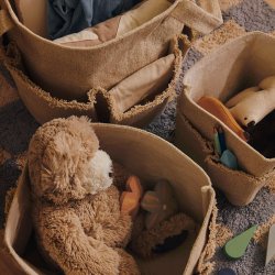 Ferm Living Hokan Textile Storage Opbevaringskurv 18x18 cm