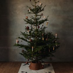 Ferm Living Holly Leaf Ornamenter 4 stk. Messing