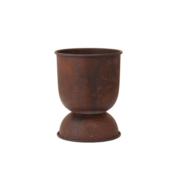 Ferm Living Hourglass Urtepotte Extra Small Rust