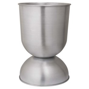 Ferm Living Hourglass Urtepotte Large Aluminium