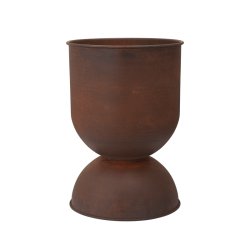 Ferm Living Hourglass Urtepotte Medium Rust