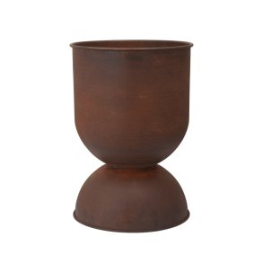 Ferm Living Hourglass Urtepotte Medium Rust