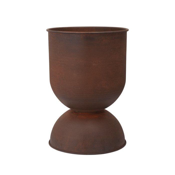 Ferm Living Hourglass Urtepotte Medium Rust