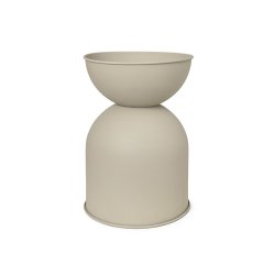 Ferm Living - Hourglass Urtepotte - Medium - Cashmere