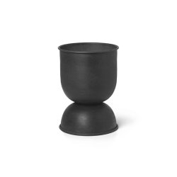 Ferm Living - Hourglass Urtepotte - XSmall - Sort