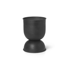 Ferm Living - Hourglass Urtepotte - XSmall - Sort
