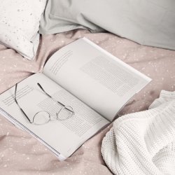 Ferm Living Hush Sengetj Milkyway Rose - 140x220cm