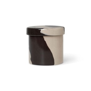Ferm Living Inlay Krukke m. Lg - Sand/Brun - Small