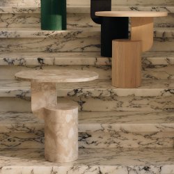 Ferm Living Insert Sidebord Stone Marmor Sand