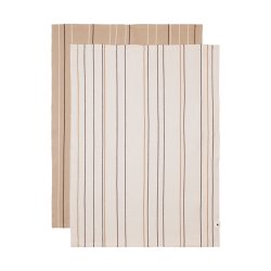 Ferm Living Ito Viskestykker 2 stk. Parchment/Cashmere