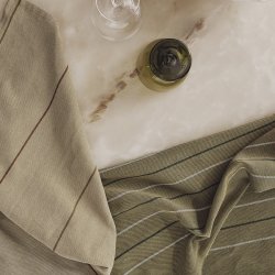 Ferm Living Ito Viskestykker 2 stk. Seaweed/Flax