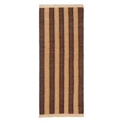 Ferm Living Ives Lber - 80x200 cm - Tan/Chocolate