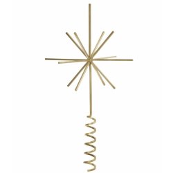 Ferm Living Juletrsstjerne - Messing