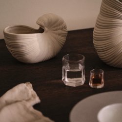 Ferm Living Kiru Sm� Glas 2 stk Klar