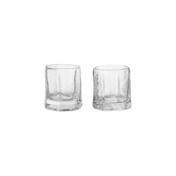 Ferm Living Kiru Sm� Glas 2 stk Klar