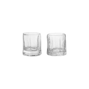 Ferm Living Kiru Sm� Glas 2 stk Klar