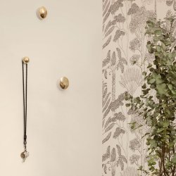 Ferm Living Mushroom Knage - Messing