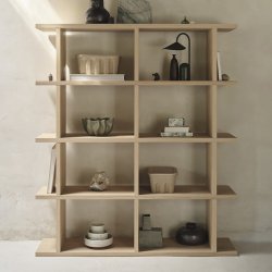 Ferm Living Kona Reol 2x4 Natur