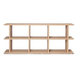 Ferm Living Kona Reol 3x2 Natur