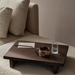 Ferm Living Kona Sidebord - Mrkbejdset