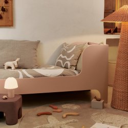 Ferm Living Kove Applique Pude 50x50 cm Tan