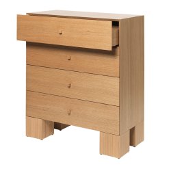 Ferm Living Kuben Kommode 1x4 Egefin�r
