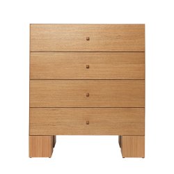 Ferm Living Kuben Kommode 1x4 Egefin�r