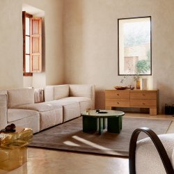 Ferm Living Kuben Kommode 2x2 Egefin&eacute;r