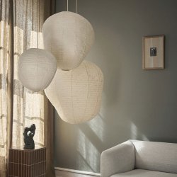 Ferm Living Kurbis Lampeskrm 40 - Natural