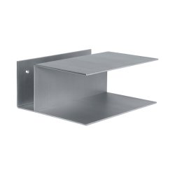 Ferm Living Lager Bedside Table Sengebord Aluminium
