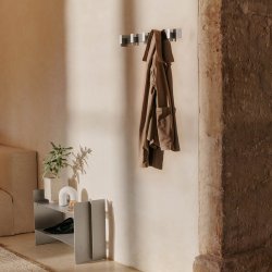 Ferm Living Lager Coat Rack Knagerkke Aluminium