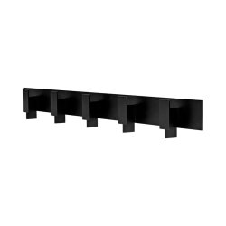 Ferm Living Lager Coat Rack Knagerkke Sort