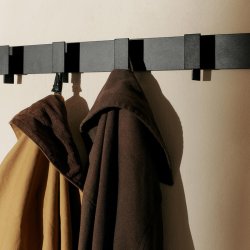 Ferm Living Lager Coat Rack Knagerkke Sort