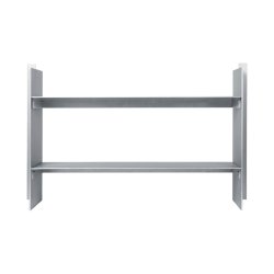 Ferm Living Lager Low Rack Reol Aluminium