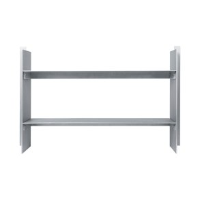 Ferm Living Lager Low Rack Reol Aluminium