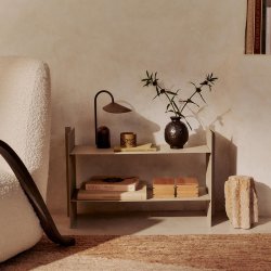 Ferm Living Lager Low Rack Reol Cashmere