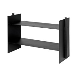 Ferm Living Lager Low Rack Reol Sort