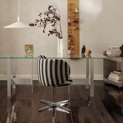 Ferm Living Lager Spisebord 90x200 cm Glas/Aluminium